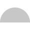 Ekena Millwork Half Round 3 Spoke Architectural Grade PVC Pediment, 80"W x 40"H x 2"P PEDPS080X400HRO03 - alternate 6